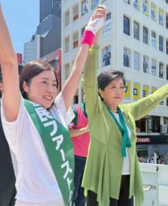 【選挙戦6日目】小池都知事の応援、そして頼もしい仲間たち